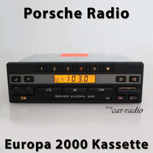 Porsche radio becker europa - radio,
