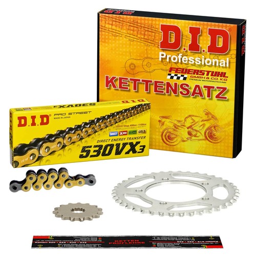 Kit catena yamaha 550 - yamaha, (4v8)