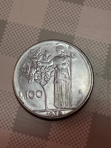 Moneta 100 lire 1975 1978 - lire,