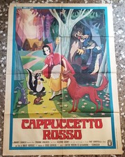 Manifesto originale 2F - CAPPUCCETTO ROSSO 1° Edizione - Movie Poster Affiche