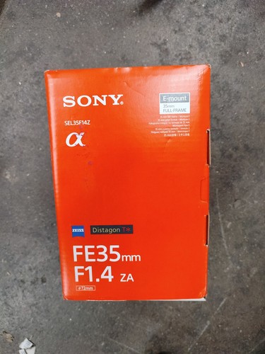 Sony distagon f 1 - fe, mm