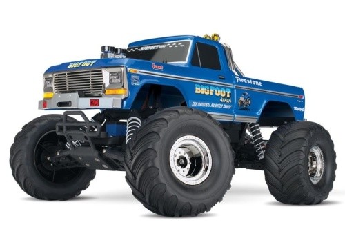 Traxxas bigfoot blu 1 - traxxas, n.1