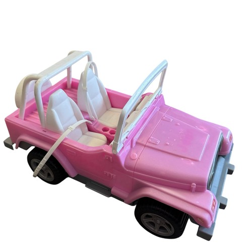 Barbie vintage rosa jeep 2012 - barbie,