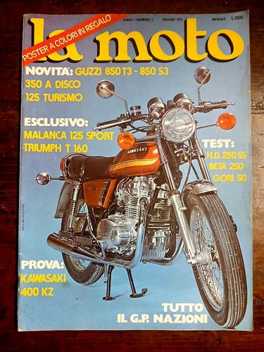 Moto rivista terza - la, rivista,