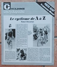 Encart Poster Encyclopédie MIROIR du CYCLISME N° 195 F. MOSER Décembre 1974
