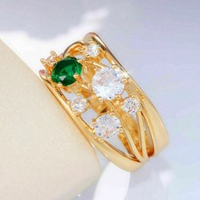 2.10Ct Lab Created Green