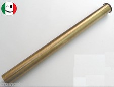 CANOTTO CANNA OTTONE CON CARTELLA Ø 32 x 300 mm. BRONZATO - BRONZO