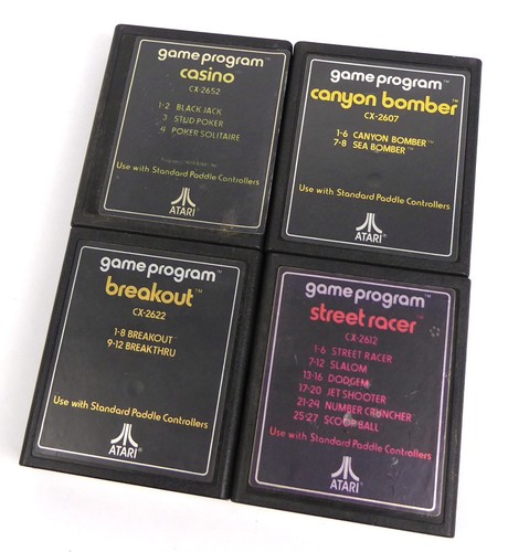 Atari 2600 canyon bomber - 2600, --