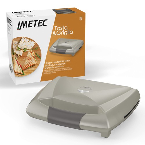 Imetec tosta griglia tostiera - imetec, tosta&griglia