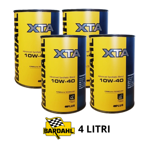 Litri bardahl xta 10w40 olio - litri,