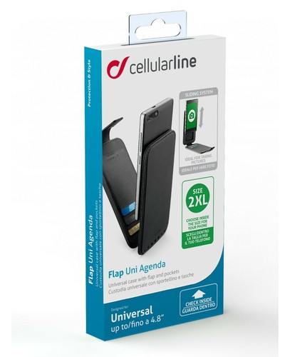 Cellularline custodia flap uni - custodia,