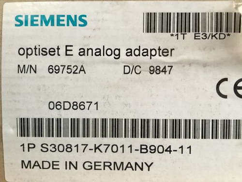 Optiset adattatore analogico - optiset, e