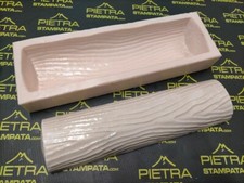 STAMPO PER COLONNE BALAUSTRE effetto tronco legno albero per CEMENTO o GESSO