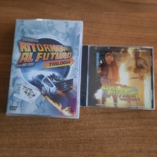 RITORNO AL FUTURO Trilogia DVD+ CD colonna sonora Originale Alan Silvestri