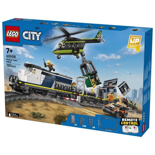 Lego city rapina - city, treno