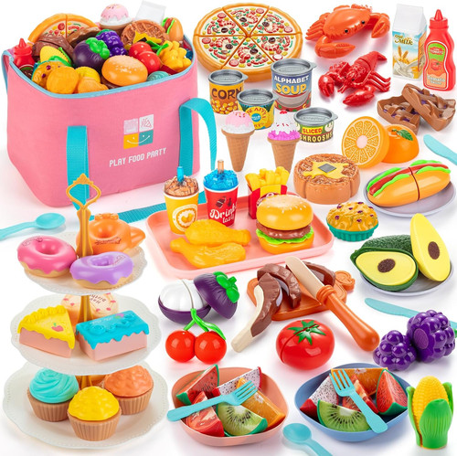 Set alimenti finto - finto, per