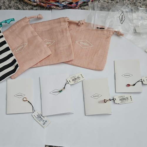 Charms fossil set 4 nuovi - charms, fossil,