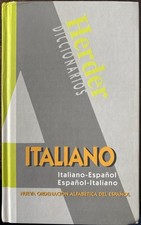 Diccionario Herder italiano-español, español-italiano, Calvo Rigual - Giordano