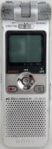 Sony recorder icd - ic,