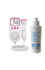Doppler fetale battito Cuore Bambino Frequenza Cardiaca Gel Gravidanza Mamma Pap