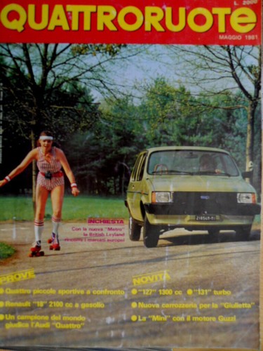 Quattroruote 307 1981 - , la