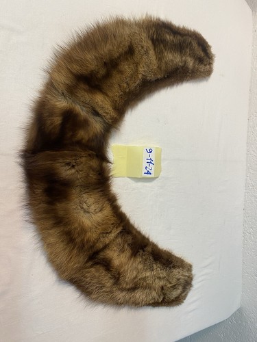 Collare pelliccia marrone - pelliccia,