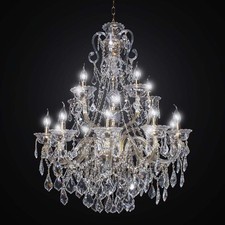 LAMPADARIO IN CRISTALLO
