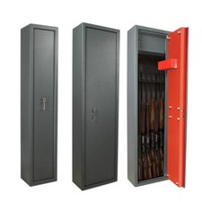 Armadio Portafucili Fuciliera 3 5 7 Posti Armadietto Cassaforte per Fucili Armi