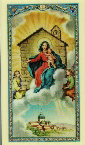 Santo card o - *santo, card-(laminato)-"o
