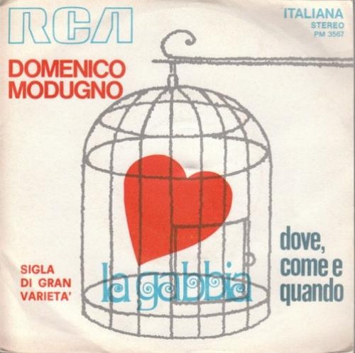 Domenico modugno la - modugno, gabbia