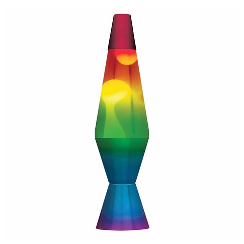 Lava lampada arcobaleno - lava,