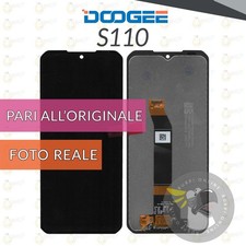 DISPLAY DOOGEE S110 SCHERMO LCD VETRO TOUCH SCREEN RICAMBIO PARI A ORIGINALE