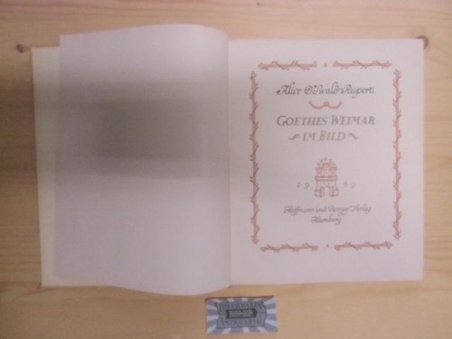 Goethes weimar bild - goethes,