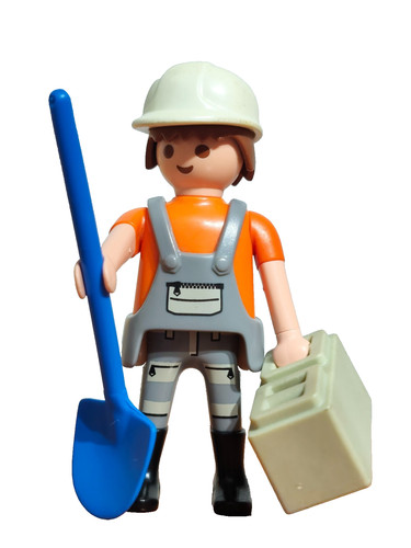 Playmobil figura operaio - figura,