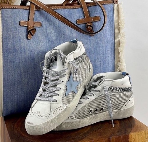 Sneaker golden goose mid - golden,