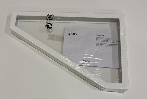 Ikea ekby lerberg white metal - ikea,