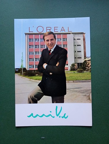 Autografo mike bongiorno - mike,