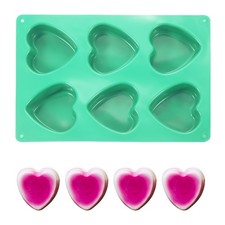 Stampo cuore silicone 3D per