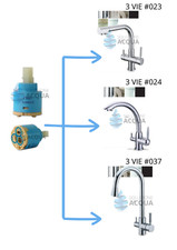 Cartuccia ricambio acqua