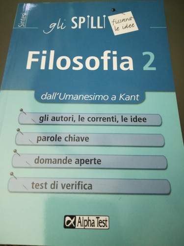 Filosofia gli spilli - gli, alpha