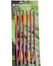 BALESTRA FRECCE CON PUNTA PERFORANTE - 14" Ø 8mm - 6 PEZZI