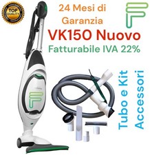 FOLLETTO VK150 NUOVO Vorwerk Tubo Accessori VK 150 SACCHETTI GARANZIA IVA 22%