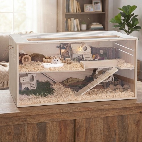 Elegante gabbia legno per - gabbia,