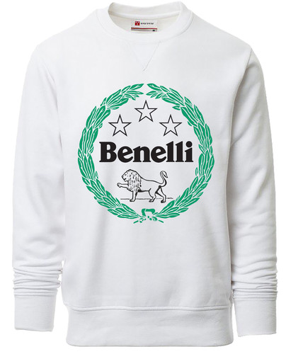 Felpa benelli girocollo - benelli,