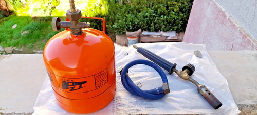 Bruciatore bombola gas linea - bombola,
