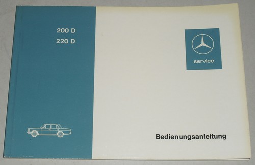 Manuale uso mercedes benz - manuale, d'uso