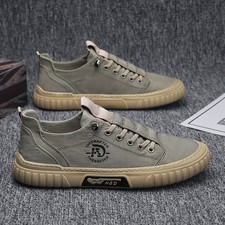 Scarpe uomo tela moda retrò