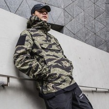 Giacca militare uomo antivento