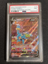 Pokemon TCG PSA 9 MACHAMP V