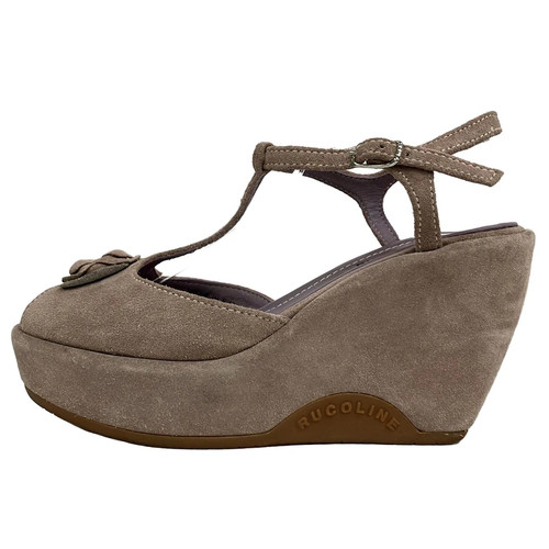 Sandali donna scamosciati ruco - scamosciati,